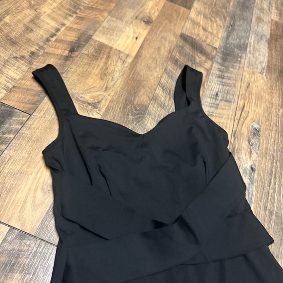 Halara Body Con Dress -Classic Black Sheath Dress with Sculpted Waist - Picture 5 of 12